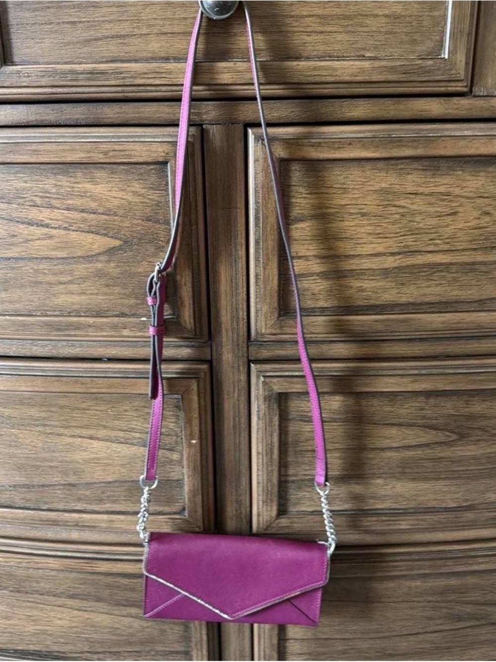 Rebecca Minkoff Magenta Crossbody Wallet
